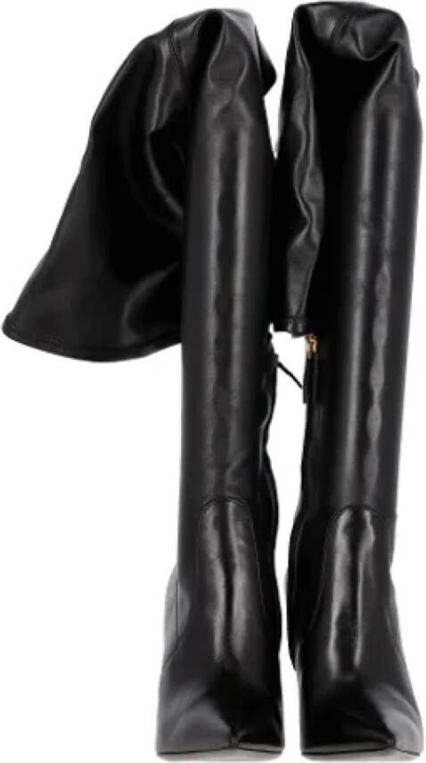 Tom Ford Pre-owned Leather boots Black Dames