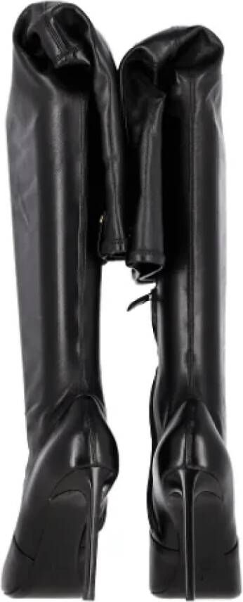 Tom Ford Pre-owned Leather boots Black Dames