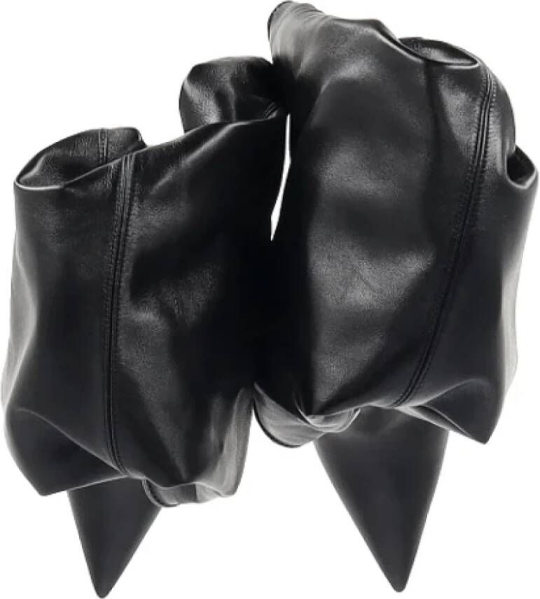 Tom Ford Pre-owned Leather boots Black Dames