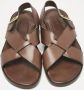 Tom Ford Pre-owned Leather flats Brown Heren - Thumbnail 3