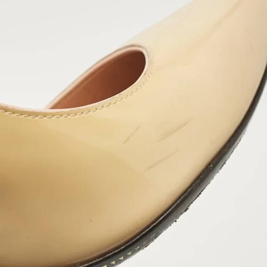 Tom Ford Pre-owned Leather heels Beige Dames