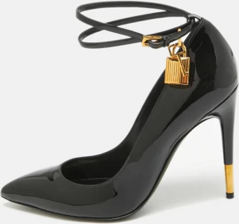 Tom Ford Pre-owned Leather heels Black Dames