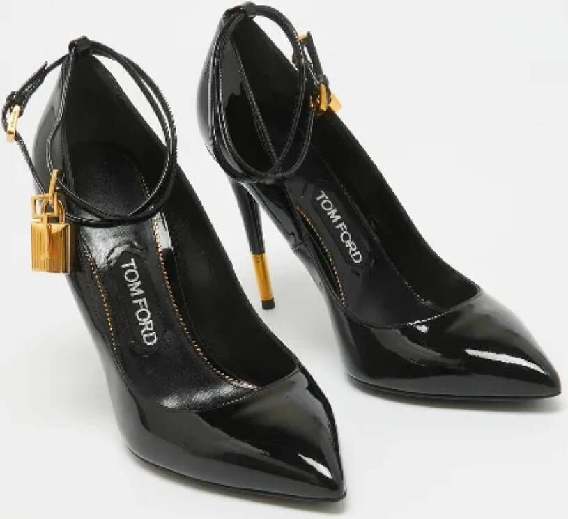 Tom Ford Pre-owned Leather heels Black Dames