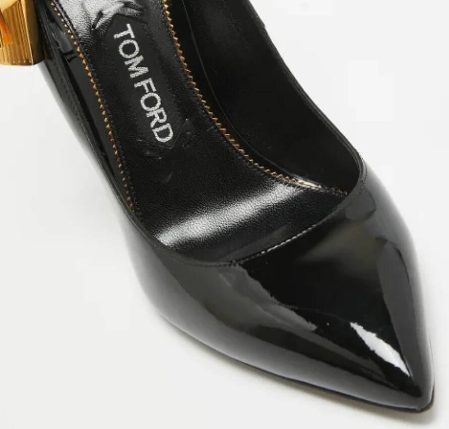 Tom Ford Pre-owned Leather heels Black Dames