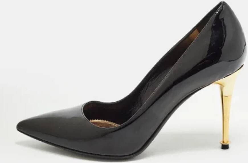 Tom Ford Pre-owned Leather heels Black Dames