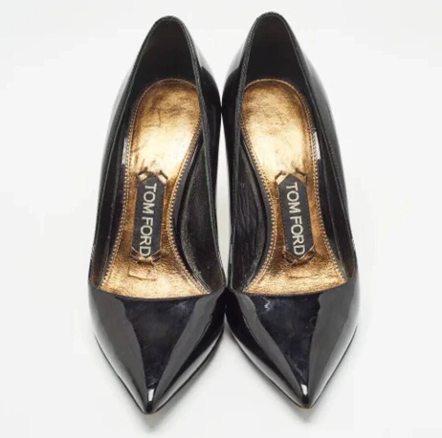 Tom Ford Pre-owned Leather heels Black Dames