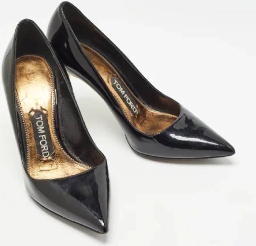 Tom Ford Pre-owned Leather heels Black Dames