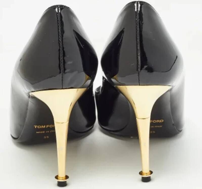 Tom Ford Pre-owned Leather heels Black Dames