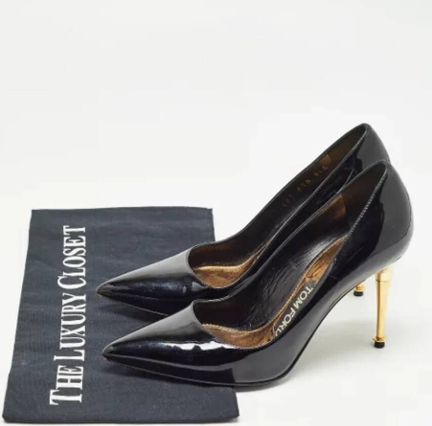 Tom Ford Pre-owned Leather heels Black Dames