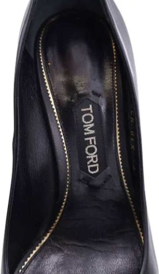 Tom Ford Pre-owned Leather heels Black Dames