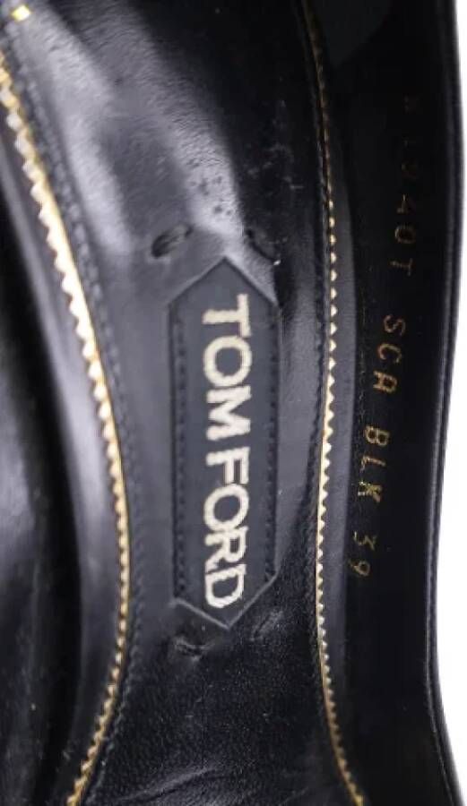 Tom Ford Pre-owned Leather heels Black Dames