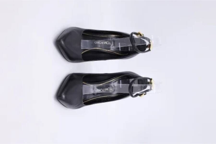 Tom Ford Pre-owned Leather heels Black Dames