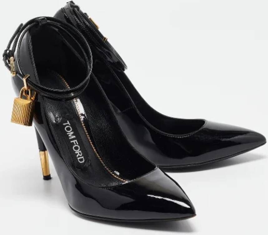 Tom Ford Pre-owned Leather heels Black Dames