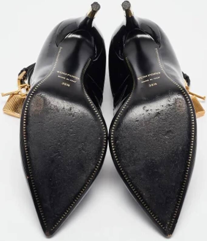 Tom Ford Pre-owned Leather heels Black Dames