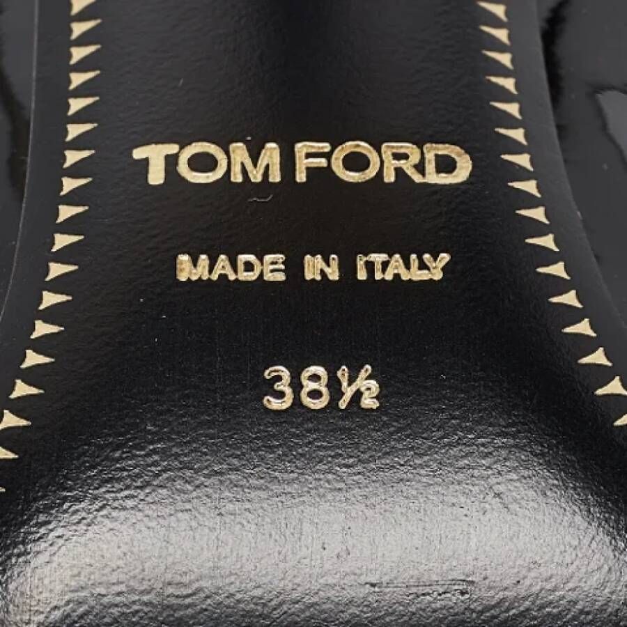 Tom Ford Pre-owned Leather heels Black Dames