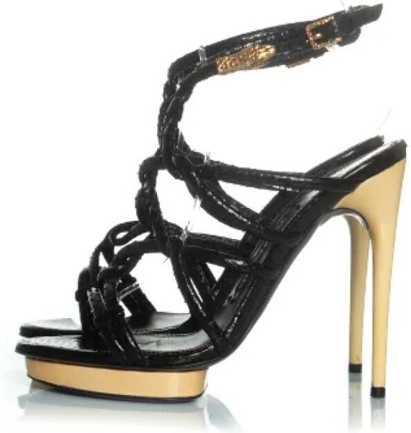 Tom Ford Pre-owned Leather heels Black Dames