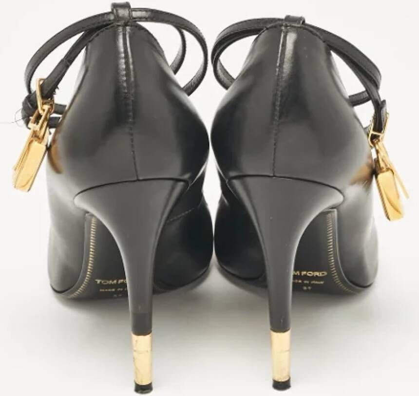 Tom Ford Pre-owned Leather heels Black Dames