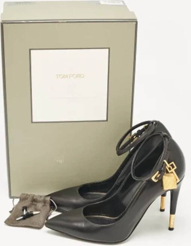 Tom Ford Pre-owned Leather heels Black Dames