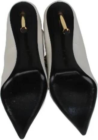 Tom Ford Pre-owned Leather heels White Dames