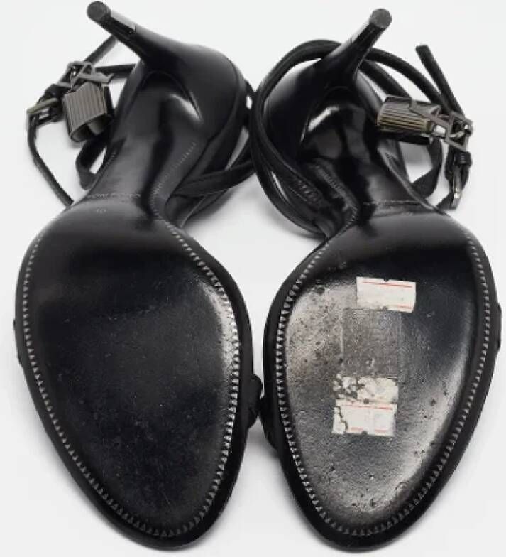 Tom Ford Pre-owned Leather sandals Black Dames