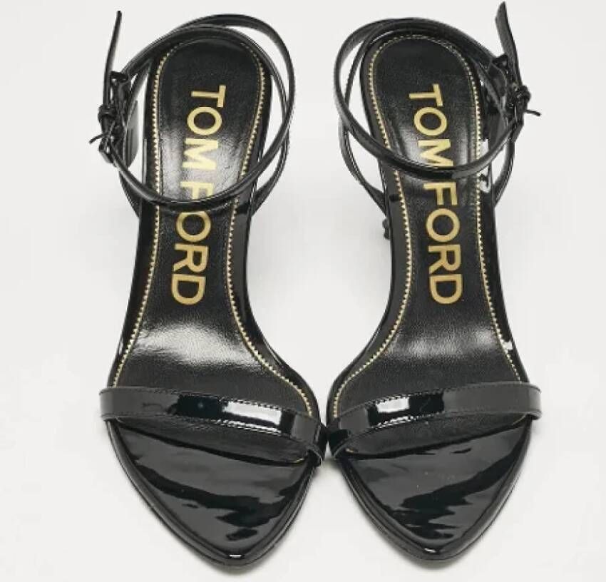 Tom Ford Pre-owned Leather sandals Black Dames