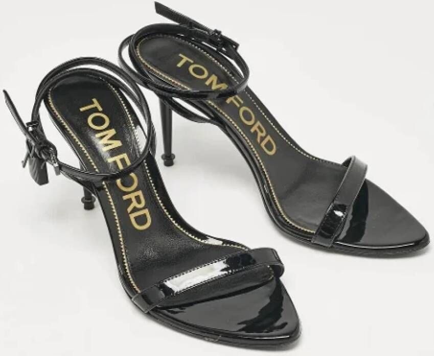 Tom Ford Pre-owned Leather sandals Black Dames