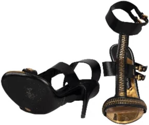 Tom Ford Pre-owned Leather sandals Black Dames