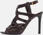 Tom Ford Pre-owned Leather sandals Brown Dames - Thumbnail 2