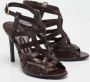 Tom Ford Pre-owned Leather sandals Brown Dames - Thumbnail 4