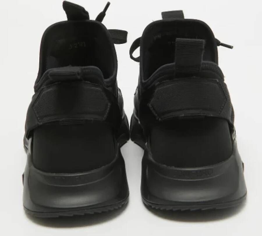 Tom Ford Pre-owned Leather sneakers Black Heren