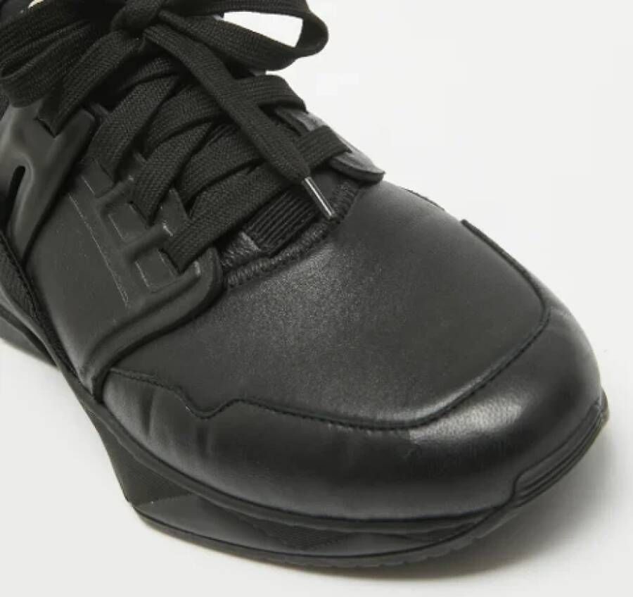 Tom Ford Pre-owned Leather sneakers Black Heren