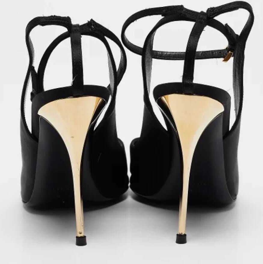 Tom Ford Pre-owned Satin heels Black Dames