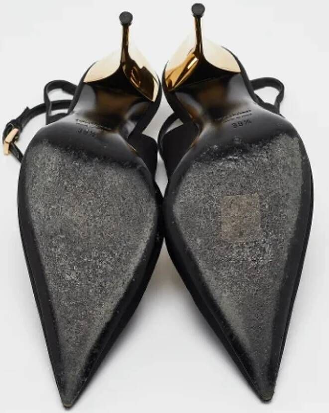 Tom Ford Pre-owned Satin heels Black Dames