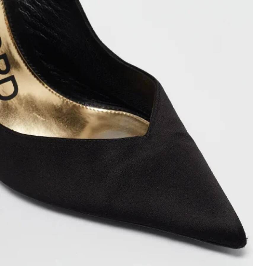 Tom Ford Pre-owned Satin heels Black Dames