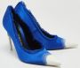 Tom Ford Pre-owned Satin heels Blue Dames - Thumbnail 4