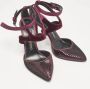 Tom Ford Pre-owned Satin heels Purple Dames - Thumbnail 4