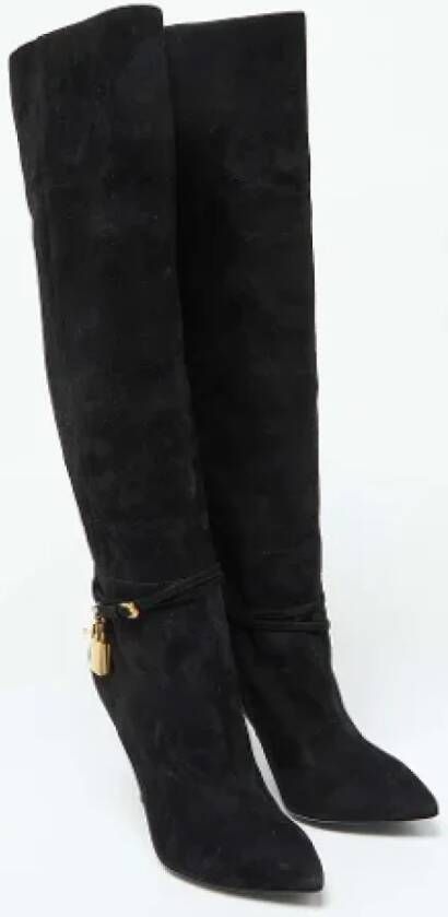 Tom Ford Pre-owned Suede boots Black Dames