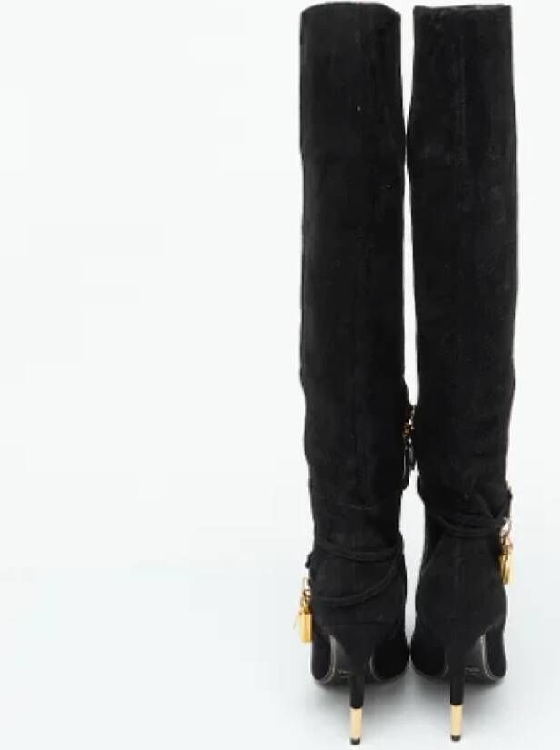 Tom Ford Pre-owned Suede boots Black Dames