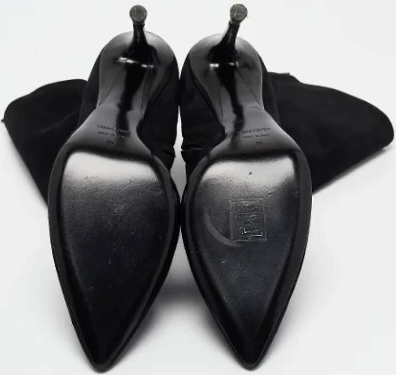 Tom Ford Pre-owned Suede boots Black Dames