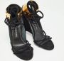 Tom Ford Pre-owned Suede sandals Black Dames - Thumbnail 4