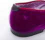 Tom Ford Pre-owned Velvet flats Purple Heren - Thumbnail 8