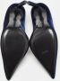 Tom Ford Pre-owned Velvet heels Blue Dames - Thumbnail 6