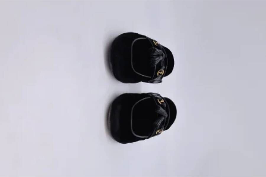 Tom Ford Pre-owned Velvet sandals Black Dames