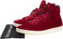 Tom Ford Pre-owned Velvet sneakers Red Heren - Thumbnail 7