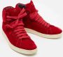 Tom Ford Pre-owned Velvet sneakers Red Heren - Thumbnail 4