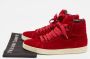 Tom Ford Pre-owned Velvet sneakers Red Heren - Thumbnail 9