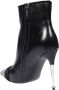 Tom Ford Puntige Neus Leren Enkellaarzen Stiletto Black Dames - Thumbnail 3