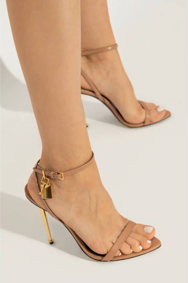 Tom Ford Sandalen met hak Beige Dames