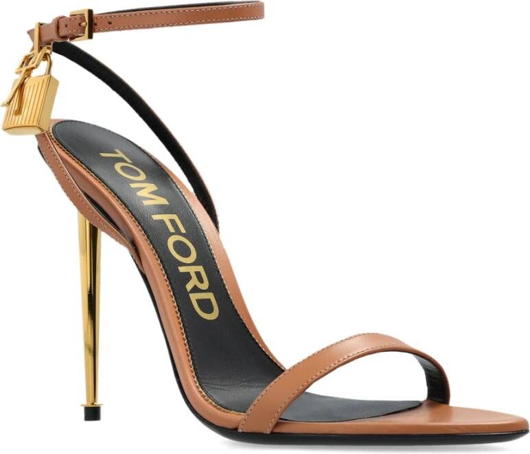 Tom Ford Sandalen met hak Beige Dames