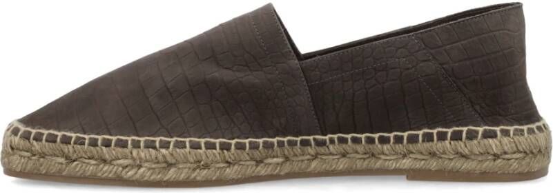 Tom Ford Stijlvolle Espadrilles voor Zomerse Dagen Brown Heren